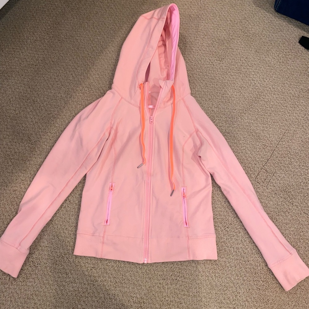 Pink Lululemon Zip-up Jacket
